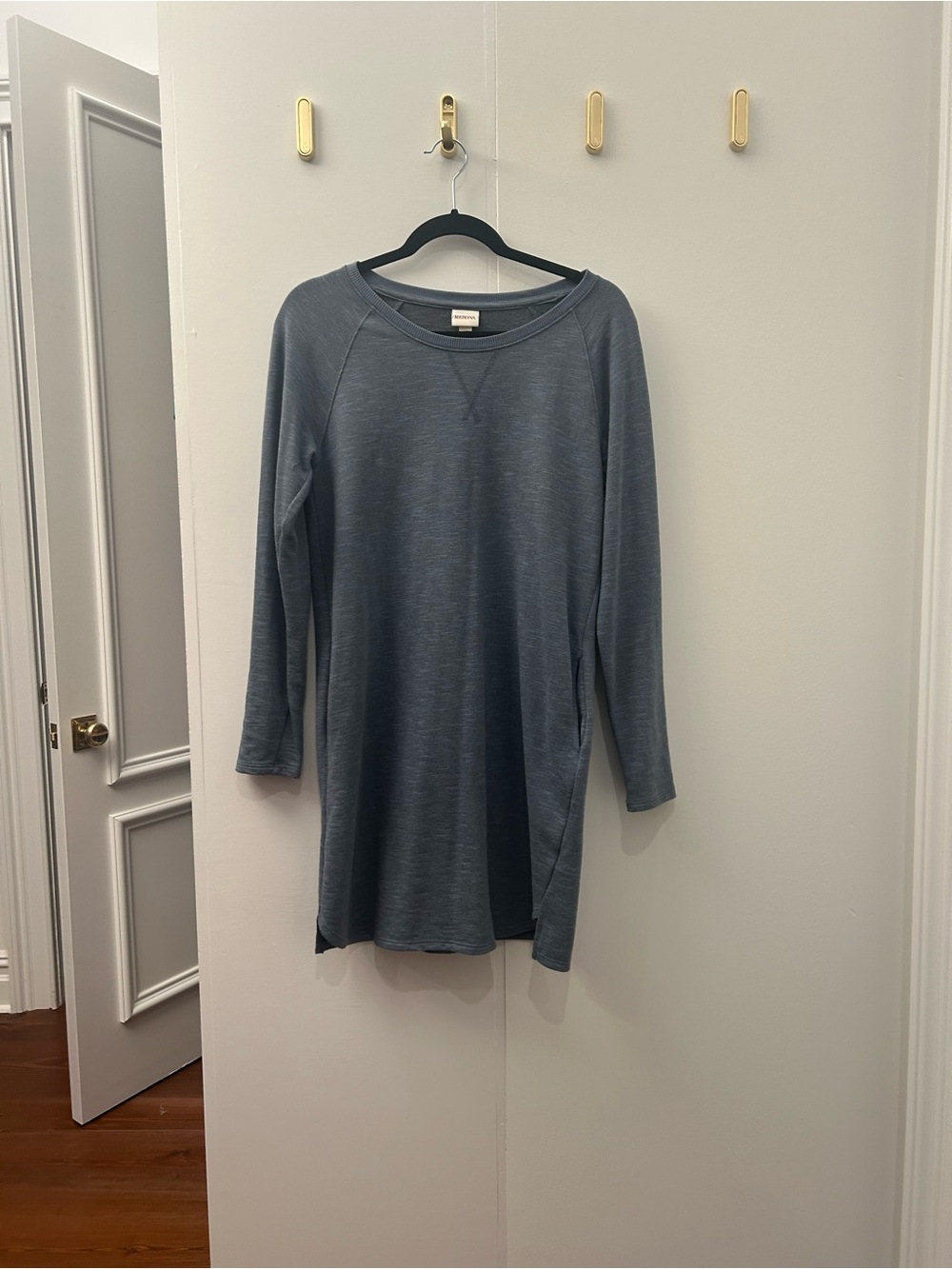 Merona Kids Heather Gray Long-Sleeve Pajama Top